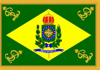 Imperial Cavalry Standard, Brazilian 
Army (1850)